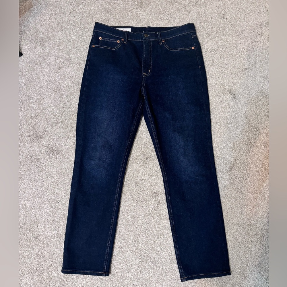 Gap vintage slim high rise jeans, size 31 short length